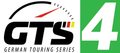 Logo of GTS German Touring Series with a green background and number 4.