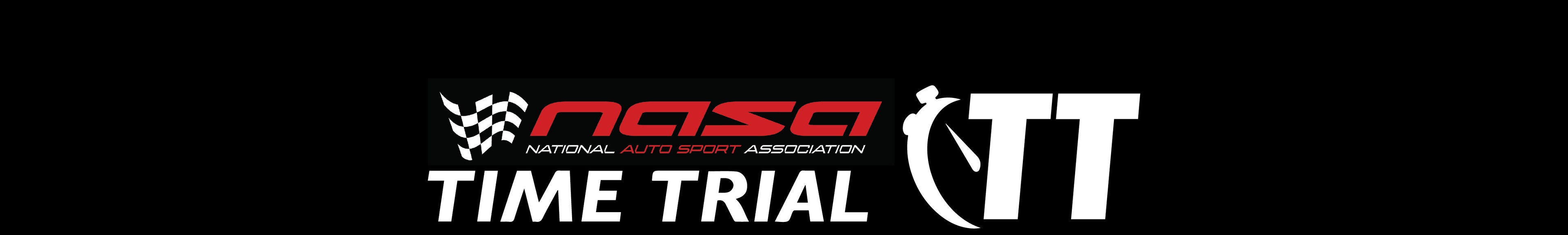 NATAA Time Trial logo with checkered flag and 'TT' on a black background