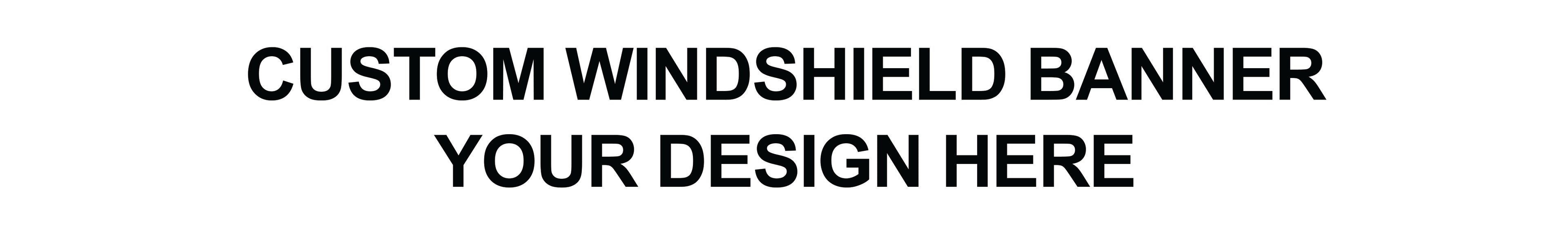 Custom Windshield Banner - Tentenths Motorsports